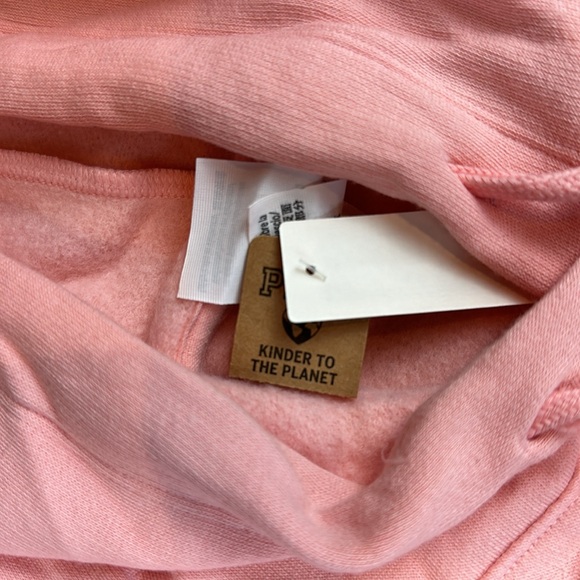 VS PINK Pullover Logo Hoodie NWT - Picture 3 of 5
